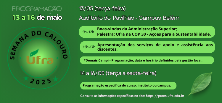 Semana do Calouro 2025