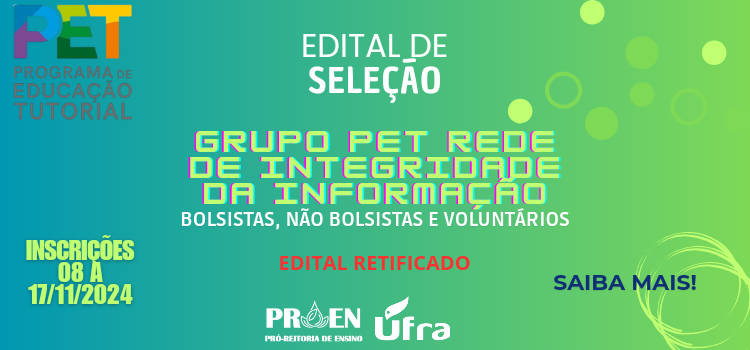 PROCESSO SELETIVO - PET